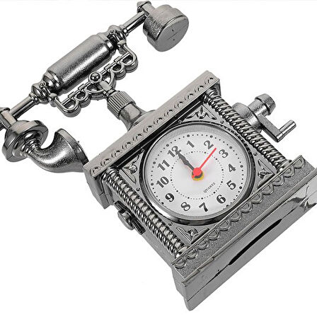 Telefon Görünümlü Saat Masa Saati