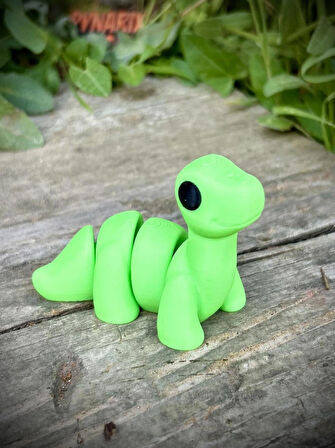  Dinozor Brontosaurus Oyuncak - Tarihin Devasa ve Nazik Devi! 🦕 3d Hareketli Organik Model - Orta Boy 