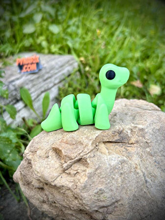  Dinozor Brontosaurus Oyuncak - Tarihin Devasa ve Nazik Devi! 🦕 3d Hareketli Organik Model - Orta Boy 