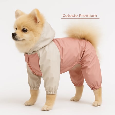 Celeste Premium Pet Raincoat - Kedi & Köpek Yağmurluk & Rüzgarlığı