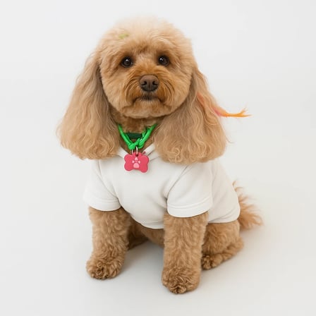 Kedi & Köpek Kıyafeti Beyaz Sweatshirt Hoodie