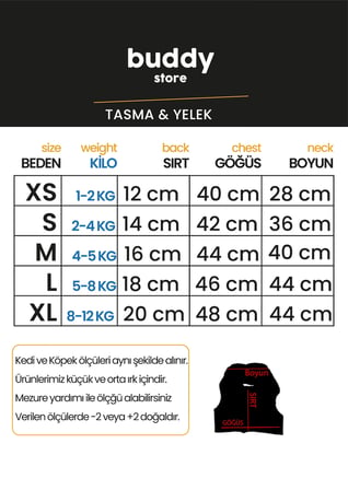 Kedi & Köpekler için Oduncu Yeleği (Çevresi Peluş)