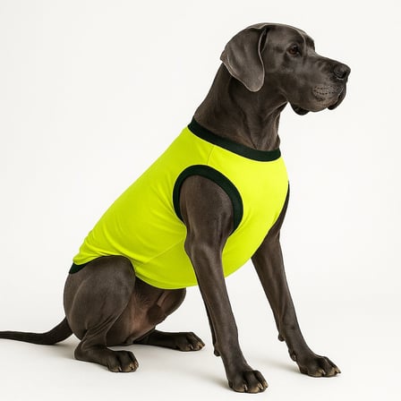 Büyük Irk Köpek Kıyafeti Konfor ve Rahat Kalıp Atlet - (18 - 35 KG)