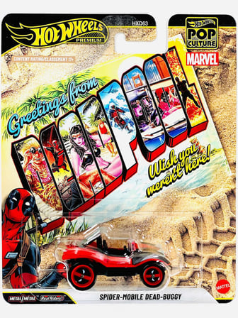 Pop Culture Case Q Deadpool Spider Mobile Dead Buggy