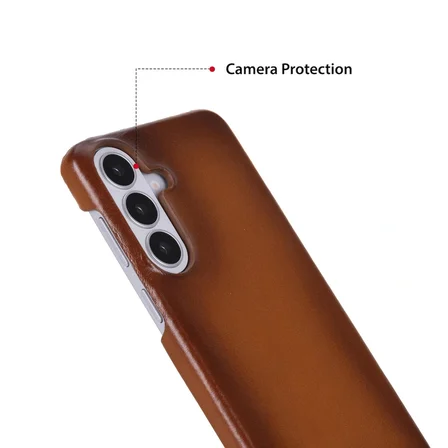 Samsung Galaxy S26 Plus Deri Kılıf Kişiselleştirilebilir Ultra İnce Manyetik Kablosuz Şarj Uyumlu Şık Koruyucu Telefon Kılıfı
