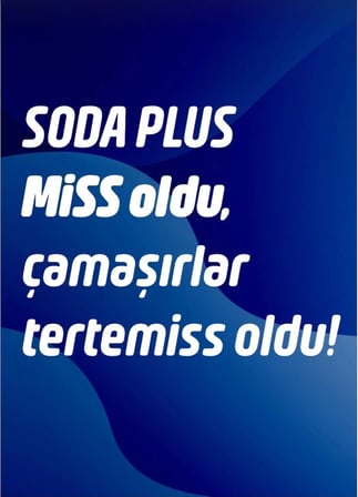 Miss Soda Plus Optik Etkili Beyaz Sabunlu El ve Matik Çamaşır Sodası