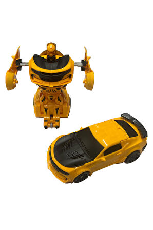 Otomatik Transform: Darbede Bumblebee'ye Dönüşen Araba Oyuncak (1 Adet)