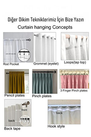 Buonasera Bej 1x3 Pile Işık Geçirmez Astarlı Fon Perde %100 Karartma + Soğuk ve Sıcak Yalıtımı