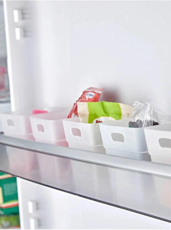 6 Adet Buzdolabı Kapak Içi Düzenleyici Organizer 6'lı Buzdolabı Içi Düzenleyici Ve Banyo Organizeri