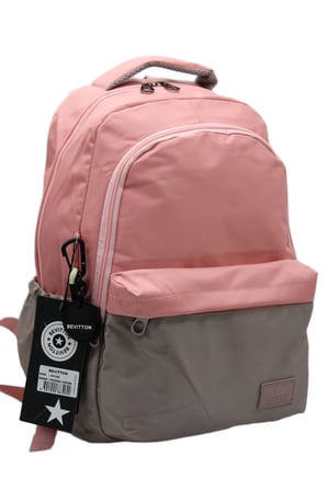 Pudra Vizon Unisex Orta Ve Lise Okul Çantası Su Geçirmez Kumaş Unisex Okul Sırt Çantası 2200