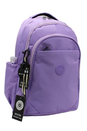 Su Geçirmez Kumaş Unisex Okul Çantası Lila Renk Okul Sırt Çantası 1650