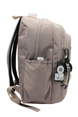 Su Geçirmez Kumaş Unisex Okul Çantası Vizon Renk Okul Sırt Çantası 1650