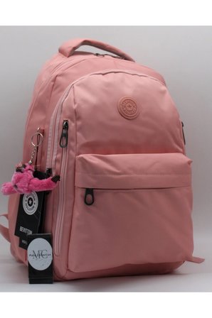 Okul Sırt Çantası Unisex Suya Dayanıklı Kumaş Okul Çantası 2500 Pudra