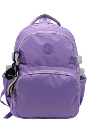 Okul Çantası Suya Dayanıklı Kumaş Unisex Okul Sırt Çantası Lila 34500