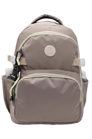 Suya Dayanıklı Kumaş Unisex Okul Çantası Vizon Rengi Okul Sırt Çantası 34500