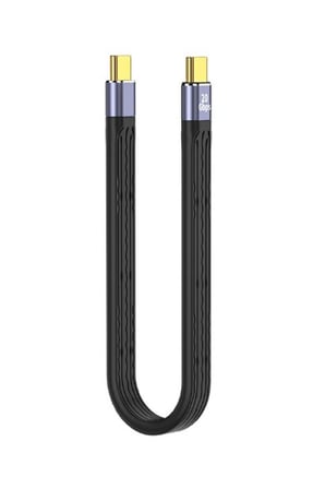 Type-C To Type-C Kablo 20 GBPS USB Type Kablosu Hızlı Data Kablosu C-27 20 Cm