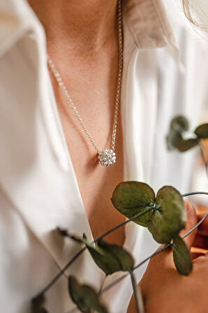 Cone Kolye Silver