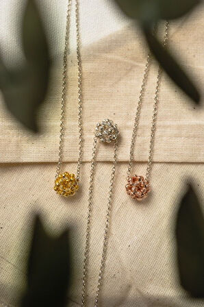 Cone Kolye Silver