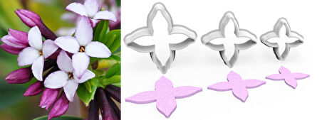 DEFNE Çiçek Yapım Kesici Set 3’lü – 3cm