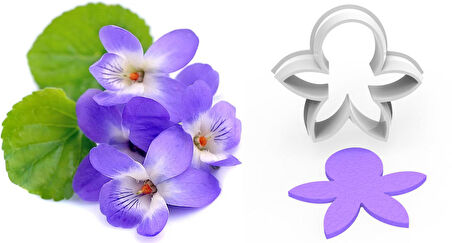 MENEKŞE BÜYÜK BOY Çiçek Yapım Kesici – 5cm