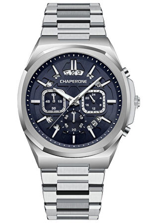 Chaperone Gümüş Çelik Kordon Erkek Kol Saati LC002227