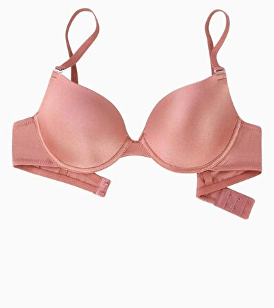 Tak Çıkar Askılı Mikro Sütyen Soft Push Up, Yarı Dolgulu
