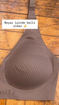 Lazer Kesim Petek Doku Nefes Alan İz Yapmayan Balensiz Çıkarılabilir Pedli Sütyen