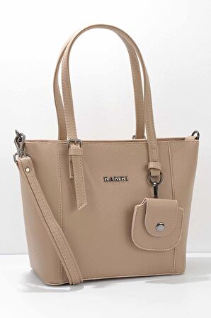 Bambi Vizon  Kadın Omuz Çantasi C06224065609