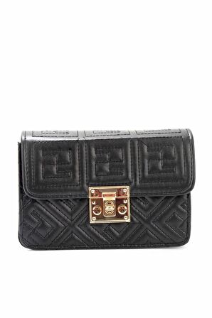 Bambi Siyah  Kadın Postaci Çanta C06295022009