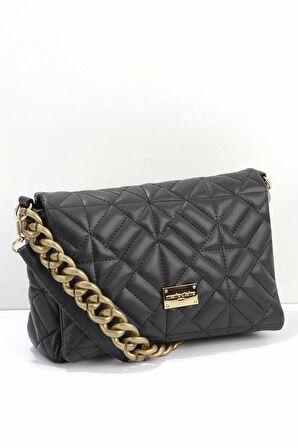 Bambi Siyah  Kadın Omuz Çantasi C06324155209