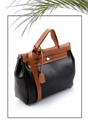 Siyah Taba  Kadın El Çantası C06486260209