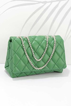 Bambi Yesil  Kadın Postaci Çanta C06554220109