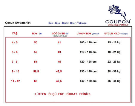 Çocuk Sweatshirt - Lacivert