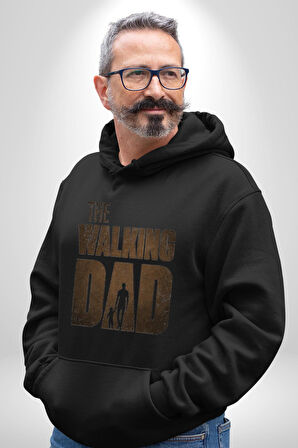 The Walking Dead  Kadın Erkek  Siyah Kapüşonlu Sweatshirt Hoodie