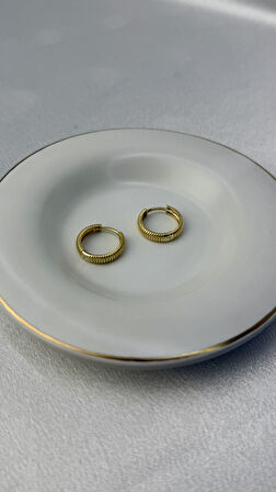 Salyangoz Model Küpe