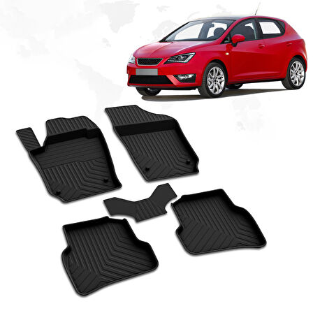 Seat Ibiza 4D Havuzlu Paspas 2009-2017 A+Kalite