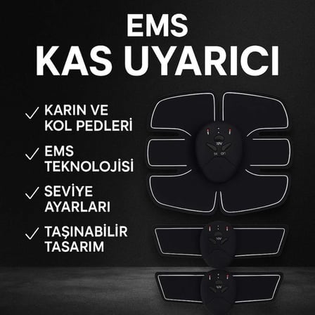 Evde Spor İçin Orijinal EMS Kas Çalıştırma Aleti 2025 Titreşimli Seri