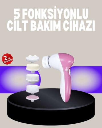 Fırçalı Yüz Temizleme ve Spa Cihazı