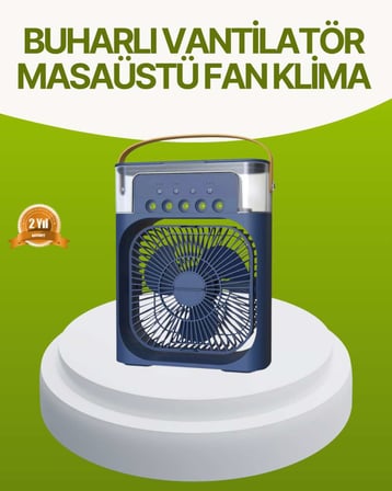 Turbo Fan Teknolojili Sessiz ve Güçlü Soğutma Fanı