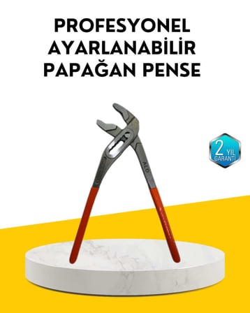 Profesyonel Ayarlı Pense Kurbağacık Ağzı Geniş Açılım