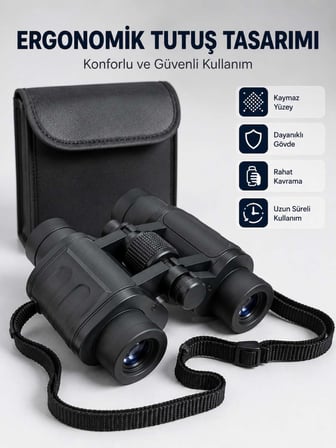20x Güçlü Yakınlaştırmalı Dürbün Doğa, Kamp, Av ve Kuş Gözlem Dürbünü