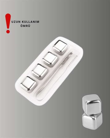  Metal Buz Küpü Ve Kullanışlı Klips Seti Yeni Nesil