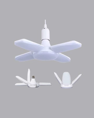 Enerji Tasarruflu LED Ampül 60 Watt 4 Kollu Beyaz Işık Yeni Nesil