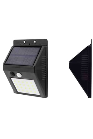 Bahçe Aydınlatması Güneş Enerjili Led Işık Lamba Sensörlü Dekoratif Yeni Nesil