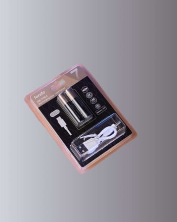 USB Type-C Şarjlı AAA Lityum Pil 1000+ Şarj Döngüsü ile Uzun Ömür