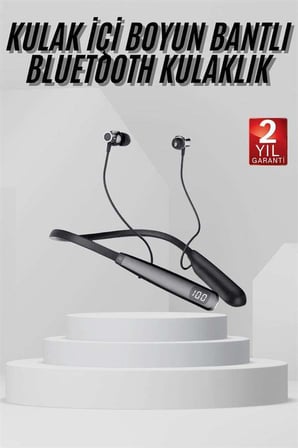 Bluetooth 5.3 Boyun Askılı Kulaklık Düşük Gecikmeli Manyetik Tasarım