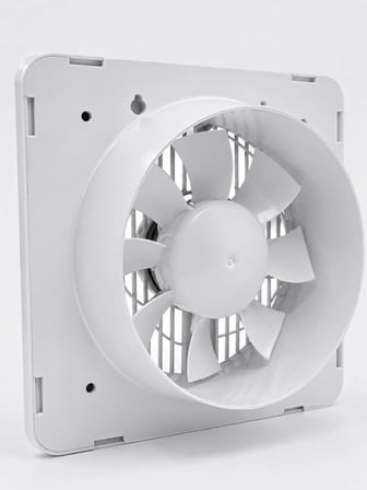 150 mm Havalandırma Aspiratörü 20,8 x 20,8 cm 320 m³/h 20 W Duvar ve Tavan Montajlı Fan