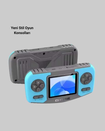 Taşınabilir Mini Video Oyun Konsolu Ergonomik Tasarım