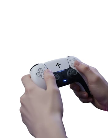 Kablosuz PS5 Oyun Kumandası Hızlı Tepki ve Ergonomik Tutuş Yeni Nesil