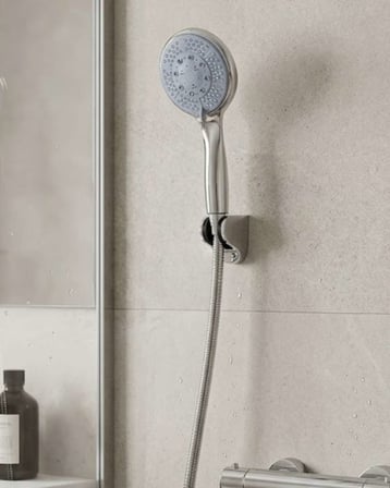 Çok Fonksiyonlu 4 Kademeli El Duşu Seti Spiral Hortumlu Banyo Duş Başlığı